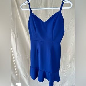 Midnight Doll Royal Blue Cocktail Dress